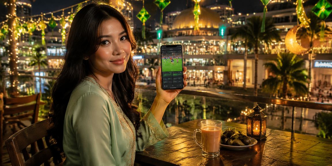 A bika99 user in Johor Bahru receiving customer support during the festive season